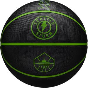 image:imageWILSON 2026 WNBA Rebel Edition Outdoor Team Tribute Basketballs  Size 6Seattle Storm