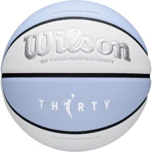 image:imageWILSON WNBA 30th Anniversary Legacy IndoorOutdoor BasketballWhiteLight Purple