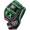 image:imageWilson Summer 2026 A2000 1786SS 115 Infield Baseball GloveBlackOptic YellowNeon Green
