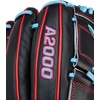 image:imageWilson Summer 2026 A2000 1786SS 115 Infield Baseball GloveBlackRedSky Blue