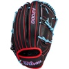 image:imageWilson Summer 2026 A2000 1786SS 115 Infield Baseball GloveBlackRedSky Blue