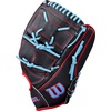 image:imageWilson Summer 2026 A2000 1786SS 115 Infield Baseball GloveBlackRedSky Blue