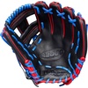 image:imageWilson Summer 2026 A2000 1786SS 115 Infield Baseball GloveBlackRoyal BlueRed