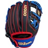 image:imageWilson Summer 2026 A2000 1786SS 115 Infield Baseball GloveBlackRoyal BlueRed