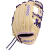 image:imageWilson Summer 2026 A2000 1786SS 115 Infield Baseball GloveBlondeLavenderPurple