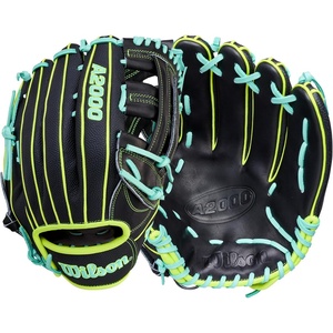 image:imageWilson Summer 2026 A2000 1786SS 115 Infield Baseball GloveBlackOptic YellowSeafoam