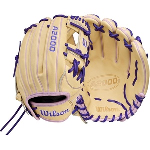 image:imageWilson Summer 2026 A2000 1786SS 115 Infield Baseball GloveBlondeLavenderPurple