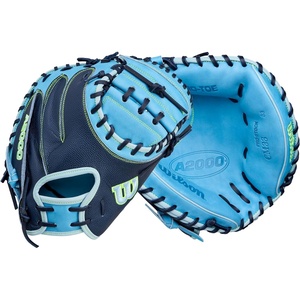 image:imageWilson Summer 2026 A2000 1786SS 115 Infield Baseball GloveNavySky Blue