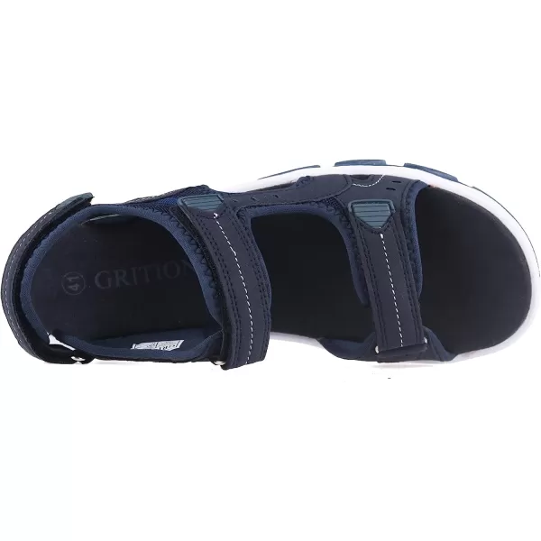 imageGRITION Womens Athletic Sport Hiking Sandal With Comfortable Open Toe Summer Walking Sandal for outdoor Trekking Water Shoe With Lightweight beach ComfortNavy