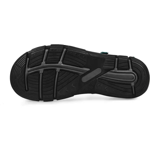 imageGRITION Womens Athletic Sport Sandal Adjustable Hiking Sandal Comfortable Open toe Walking Beach Water Sandal with Lightweight CasualGrey