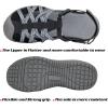 imageGRITION Hiking Sandals Women Closed Toe Waterproof Lightweight Adjustable Hiking Athletic Sandals Breathable For Beach Summer Adventure Comfortable Outdoor SportBlack2314sandals