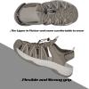 imageGRITION Hiking Sandals Women Closed Toe Waterproof Lightweight Adjustable Hiking Athletic Sandals Breathable For Beach Summer Adventure Comfortable Outdoor Sport2309beige Sandals