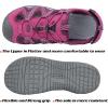 imageGRITION Hiking Sandals Women Closed Toe Waterproof Lightweight Adjustable Hiking Athletic Sandals Breathable For Beach Summer Adventure Comfortable Outdoor SportRose