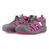 imageGRITION Hiking Sandals Women Closed Toe Waterproof Lightweight Adjustable Hiking Athletic Sandals Breathable For Beach Summer Adventure Comfortable Outdoor SportPink