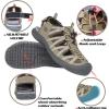 imageGRITION Hiking Sandals Women Closed Toe Waterproof Lightweight Adjustable Hiking Athletic Sandals Breathable For Beach Summer Adventure Comfortable Outdoor SportBeige2215