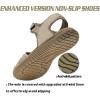 imageGRITION Hiking Sandals Women Closed Toe Waterproof Lightweight Adjustable Hiking Athletic Sandals Breathable For Beach Summer Adventure Comfortable Outdoor SportBeige 2017