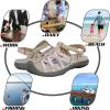 imageGRITION Hiking Sandals Women Closed Toe Waterproof Lightweight Adjustable Hiking Athletic Sandals Breathable For Beach Summer Adventure Comfortable Outdoor SportSandPink 2314