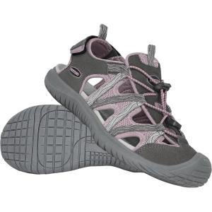 imageGRITION Hiking Sandals Women Closed Toe Waterproof Lightweight Adjustable Hiking Athletic Sandals Breathable For Beach Summer Adventure Comfortable Outdoor SportPink Hiking Sandals