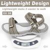 imageGRITION Women Walking Sandals Open Toe Summer Flat Outdoor Women Sandals QuickDrying Hiking Sandals Lightweight
