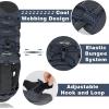 imageGRITION Men Outdoor Hiking Sandals Closed Toe Sport Water Sandal Waterproof Athletic Adjustable Adventures Beach Walking Traveling Shoes Fishermen Summer Wide Sandles 75 US  40 EU Nave Blue