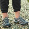 imageGRITION Men Outdoor Hiking Sandals Closed Toe Sport Water Sandal Waterproof Athletic Adventures Beach Walking Traveling Shoes Fishermen Summer Wide Sandles 9 US  42 EU Gray