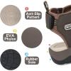 imageGRITION Mens Closed Toe Hiking Sandals Outdoor Waterproof Fisherman Athletic Water Sandals for Trekking Walking Sandals Summer Beach