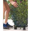 imageAMAGABELI GARDEN ampamp HOME 2 Pack 14quot Metal Plant Caddy Heavy Duty Plant Stand With Wheels Iron Potted Round Flower Pot on Rollers Dolly Holder Indoor Outdoor Planter Trolley Casters Rolling Tray Caddies
