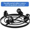 imageAMAGABELI GARDEN ampamp HOME Plant Caddy with Wheels Heavy Duty 14 2 Pack Rolling Plant Stand Plant Dolly Iron Wheeled Lockable Casters Round Pot Mover Rollers Indoor Outdoor Planter Trolley Metal1