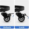 imageAMAGABELI GARDEN ampamp HOME Plant Caddy with Wheels Heavy Duty 14 2 Pack Rolling Plant Stand Plant Dolly Iron Wheeled Lockable Casters Round Pot Mover Rollers Indoor Outdoor Planter Trolley Metal2