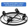 imageAMAGABELI GARDEN ampamp HOME Plant Caddy with Wheels Heavy Duty 14 2 Pack Rolling Plant Stand Plant Dolly Iron Wheeled Lockable Casters Round Pot Mover Rollers Indoor Outdoor Planter Trolley Metal1