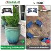 imageAMAGABELI GARDEN ampamp HOME Plant Caddy with Wheels Heavy Duty 14 2 Pack Rolling Plant Stand Plant Dolly Iron Wheeled Lockable Casters Round Pot Mover Rollers Indoor Outdoor Planter Trolley Metal2