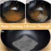 imageAmagabeli Cast Iron Cleaner 8quotx6quot 316L Stainless Steel Chainmail Scrubber Cast Iron Skillet Cleaner for Pan Pot Wok Griddles BBQ Grills Cast Iron Cleaning8x6