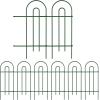 imageAmagabeli garden ampamp home 32inH20ftL Decorative Garden Fences and Borders for Dogs 14panels No Dig Metal Fence Panel Garden Edging Border Fence for Animal Barrier Fencing for Flower Bed Yard GreenGreen
