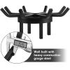 imageAMAGABELI GARDEN ampamp HOME 24in Fire Grate Log Grate Wrought Iron Fire Pit Round Spider Wagon Wheel Firewood Grate Heavy Duty 07in Bar Fireplace Stove Burning Rack Holder 4Legs Chimney Hearth BG27420 inch
