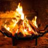 imageAMAGABELI GARDEN ampamp HOME 24in Fire Grate Log Grate Wrought Iron Fire Pit Round Spider Wagon Wheel Firewood Grate Heavy Duty 07in Bar Fireplace Stove Burning Rack Holder 4Legs Chimney Hearth BG27424 inch