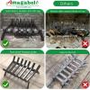 imageAMAGABELI GARDEN ampamp HOME Fireplace Log Grate 24 Inch Wide Heavy Duty Solid Steel Indoor Chimney Hearth 34 Bar for Outdoor Kindling Tools Pit Wrought Iron Wood Stove Firewood Burning Rack Holder30 inch
