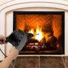 imageAmagabeli Fireplace Bellows Indoor 155quotx 7quot for Wood Bellow Stove Fire Air Blower for Fire Pit Bellows Outdoor Cooking Camping Nozzle BBQ Charcoal Grill Chimney Bellow Barbeque Fire Tools WoodenBlack