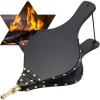 imageAmagabeli Fireplace Bellows Indoor 155quotx 7quot for Wood Bellow Stove Fire Air Blower for Fire Pit Bellows Outdoor Cooking Camping Nozzle BBQ Charcoal Grill Chimney Bellow Barbeque Fire Tools WoodenBlack