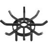 imageAMAGABELI GARDEN ampamp HOME 24in Fire Grate Log Grate Wrought Iron Fire Pit Round Spider Wagon Wheel Firewood Grate Heavy Duty 07in Bar Fireplace Stove Burning Rack Holder 4Legs Chimney Hearth BG27420 inch