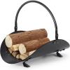 imageAMAGABELI GARDEN ampamp HOME Fireplace Log Holder Indoor Firewood Carrier Metal Wood Rack Holder Tools Covers Fire Wood Basket Container Sets Ash Bucket