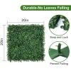 imageAMAGABELI GARDEN ampamp HOME 12 PCS 20quotx20quot Artificial Boxwood Panels Grass Wall Privacy Screen Greenery Backdrop Wall Panels Hedge for Outdoor Yard Fence Covering Background Decor20x20