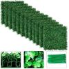 imageAMAGABELI GARDEN ampamp HOME 12 PCS 20quotx20quot Artificial Boxwood Panels Grass Wall Privacy Screen Greenery Backdrop Wall Panels Hedge for Outdoor Yard Fence Covering Background Decor20x20