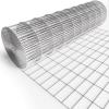 imageAMAGABELI GARDEN ampamp HOME 36inch x 50ft 1 inch Black Hardware Cloth PVC Vinyl Coated Chicken Wire Mesh Roll Garden Fence Chicken Coop Wire Fencing Welded Wire 16 Gauge Gopher Rabbit Tree Snake BG232Sliver