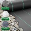 imageAMAGABELI GARDEN ampamp HOME 58oz 4ft x 100ft Weed Barrier Landscape Fabric Heavy Duty Ground Cover Weed Cloth Geotextile Fabric Durable Driveway Cover Garden Lawn Fabric Outdoor Weed Mat58oz6ft x 300ft