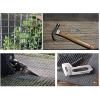 imageAMAGABELI GARDEN ampamp HOME Hardware Cloth 12 inch 16inx25ft Galvanized After Welding 19 Gauge Square Chicken Wire Fence Mesh Roll Raised Garden Bed Plant Supports Poultry Netting Cage Snake Fence12inch 20inx82ft