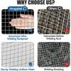 imageAMAGABELI GARDEN ampamp HOME Hardware Cloth 12 inch 16inx25ft Galvanized After Welding 19 Gauge Square Chicken Wire Fence Mesh Roll Raised Garden Bed Plant Supports Poultry Netting Cage Snake Fence12inch 16in25ft