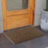 imageAmagabeli 2 Pack Large Outdoor Door Mats Rubber Scraper 36quot x 24quot for Front Door Entrance Outside Doormat Patio Rug Dirt Debris Mud Trapper Waterproof Out Door Mat Washable Carpet BG351Brown