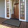 imageAmagabeli 2 Pack Large Outdoor Door Mats Rubber Shoes Scraper 36quot x 24quot for Front Door Entrance Outside Doormat Patio Rug Dirt Debris Mud Trapper Waterproof Out Door Mat Low Profile Washable BG354
