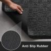 imageAmagabeli 2 Pack Large Outdoor Door Mats Rubber Shoes Scraper 36quot x 24quot for Front Door Entrance Outside Doormat Patio Rug Dirt Debris Mud Trapper Waterproof Indoor Inside Low Profile Washable BG3432