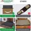 imageAmagabeli 2 Pack Large Outdoor Door Mats Rubber Shoes Scraper 36quot x 24quot for Front Door Entrance Outside Doormat Patio Rug Dirt Debris Mud Trapper Waterproof Indoor Inside Low Profile Washable BG3431